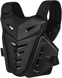 Instrucciones para utilizar correctamente un protector de pecho para moto