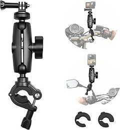 Comparativa de soportes rígidos y flexibles para cámaras en moto