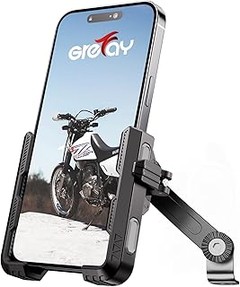 Reseñas de usuarios sobre soportes de móvil para retrovisor de moto