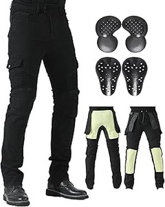 Pros y contras de los pantalones de moto con protecciones desmontables