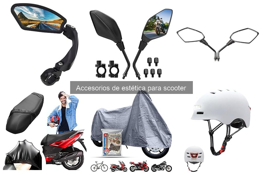 Accesorios de estética para scooter: ¿Qué son y para qué sirven?