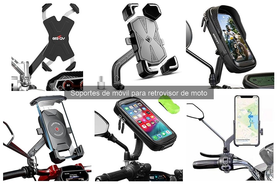 Accesorios esenciales para soportes de móvil en la moto