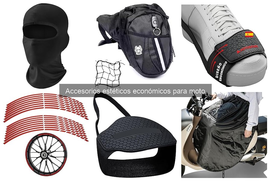 Accesorios estéticos económicos para motos: ¿Qué son?