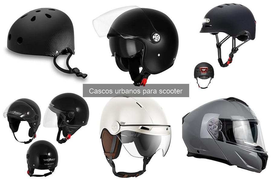 Accesorios imprescindibles para cascos urbanos de scooter