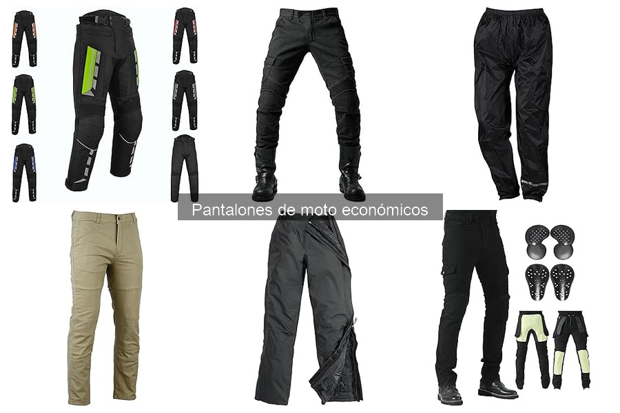 Ajusta tus pantalones de moto económicos para mayor comodidad