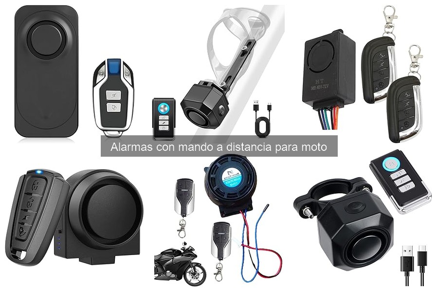 Alarmas con mando a distancia para moto: ¿Qué son?