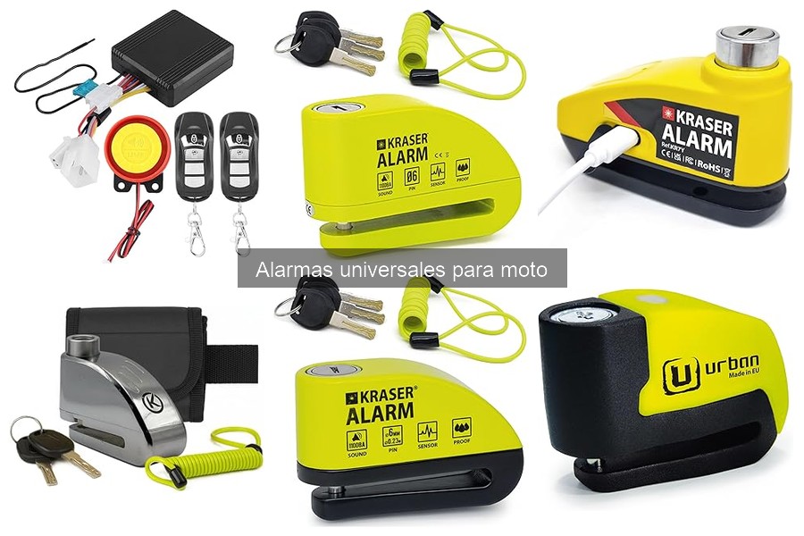 Alarmas Universales para Moto: ¿Qué Son y Cómo Funcionan?