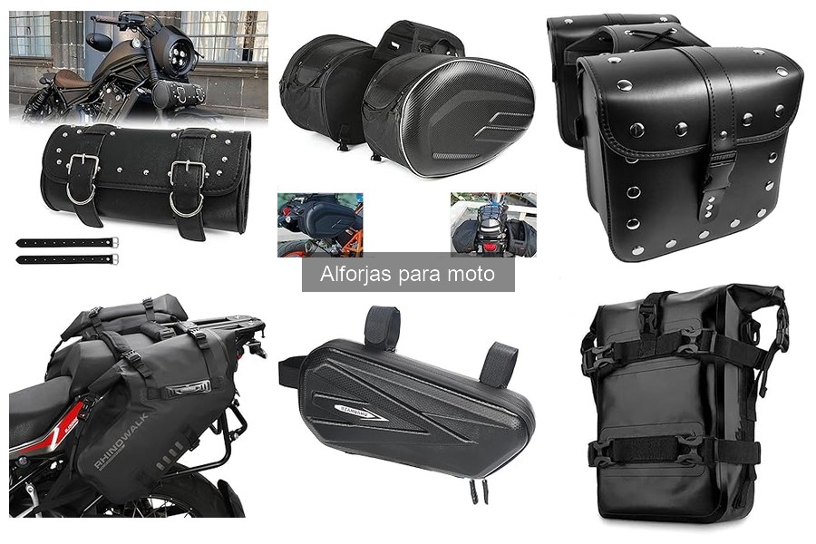Alforjas para moto: ¿Qué son y cuáles son sus tipos?