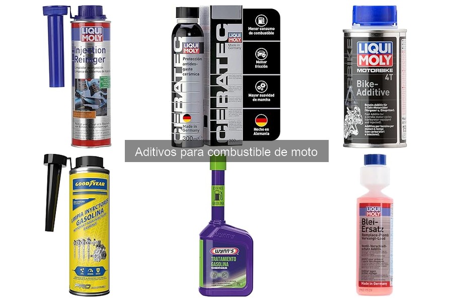 Alternativas a aditivos para combustible de moto