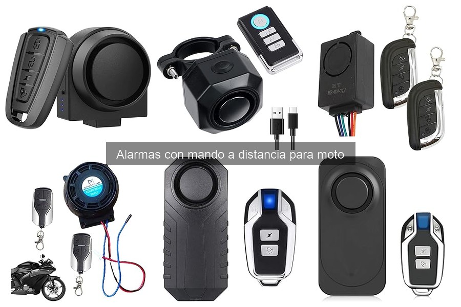 Alternativas a alarmas con mando a distancia para moto