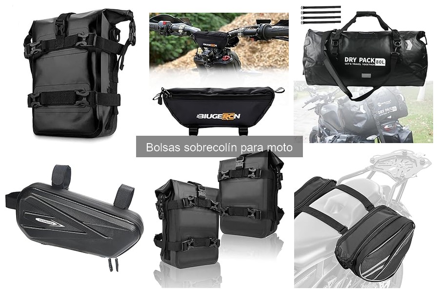 Alternativas a bolsas sobrecolín para motociclistas