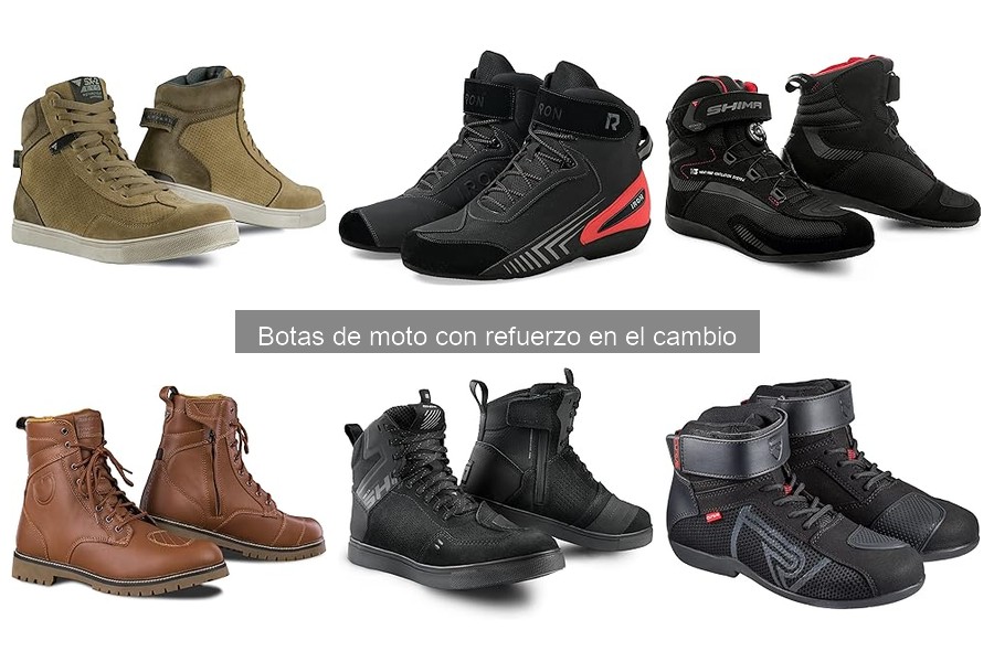 Alternativas a Botas de Moto con Refuerzo en el Cambio