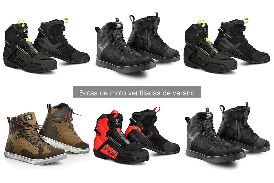 Alternativas a Botas de Moto Ventiladas para Verano