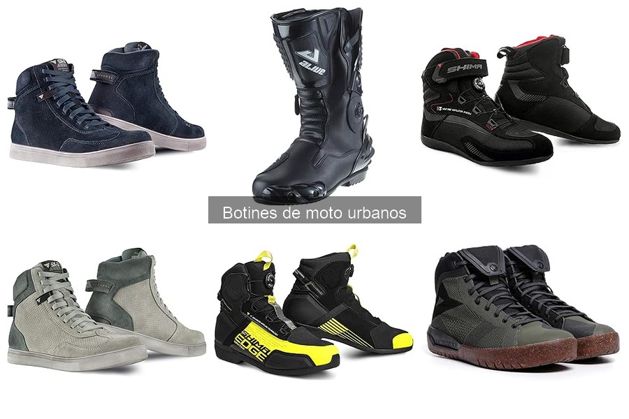 Alternativas a botines de moto urbanos: calzado seguro y cómodo