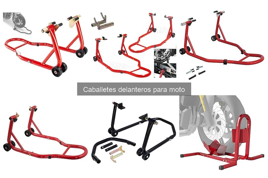 Alternativas a caballetes delanteros para mantenimiento de moto