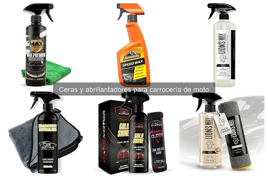 Alternativas a Ceritas y Abrillantadores para Motos