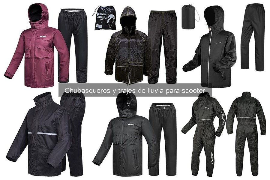 Alternativas a chubasqueros para scooter: ¿Qué escoger?