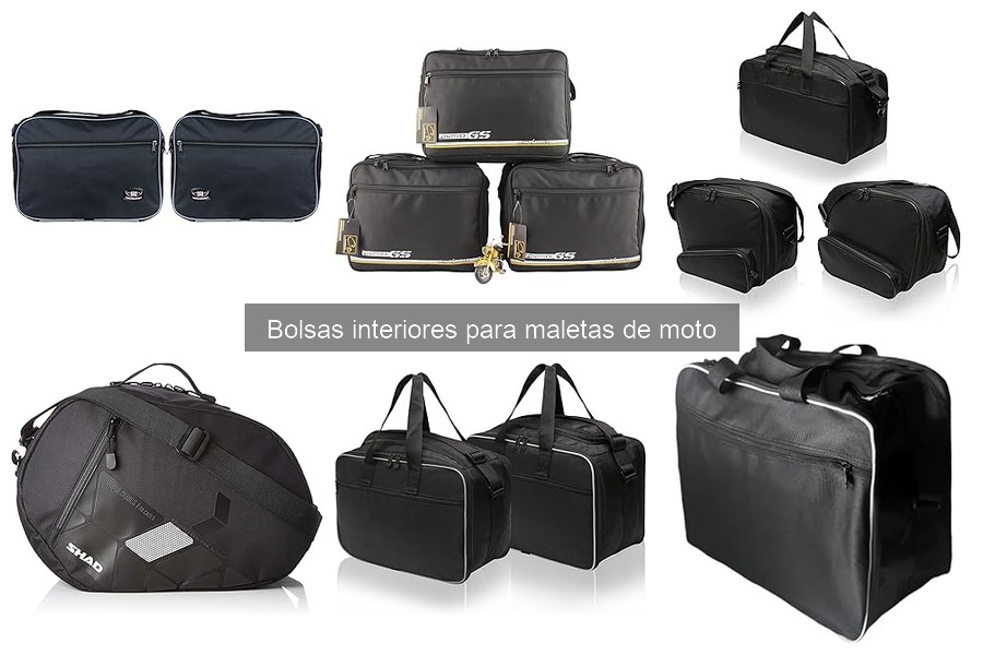 Alternativas a las bolsas interiores para maletas de moto