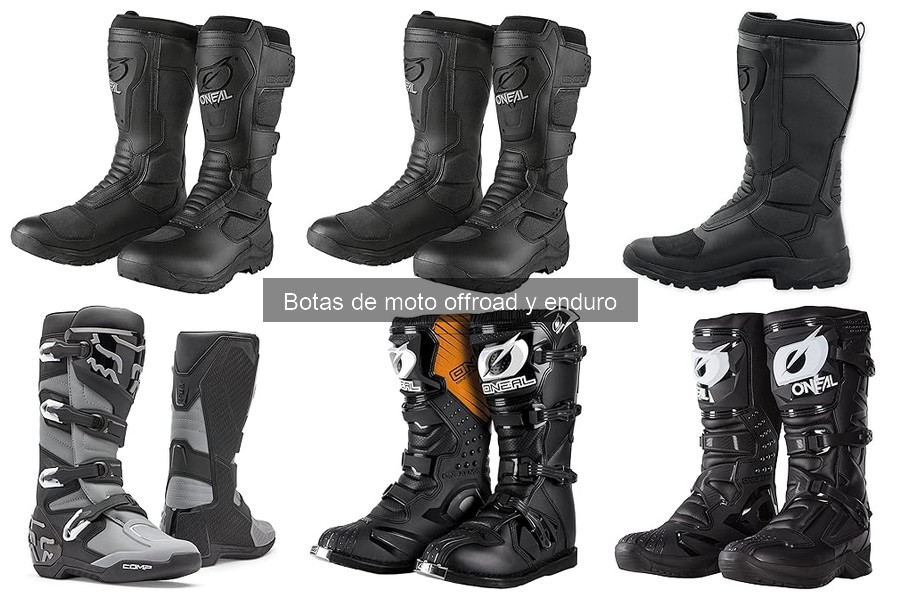 Alternativas a las botas de moto offroad: opciones ligeras