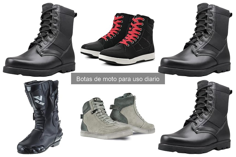 Alternativas a las botas de moto para uso diario
