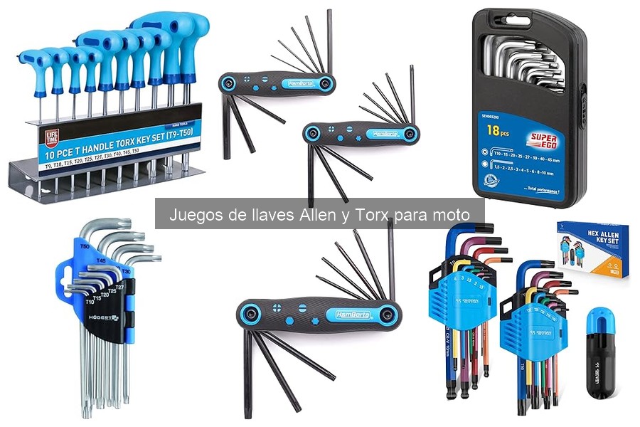 Alternativas a llaves Allen y Torx para el mantenimiento de motos
