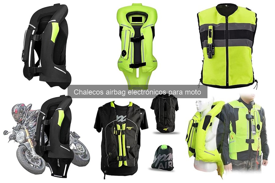 Alternativas a los chalecos airbag electrónicos para moto