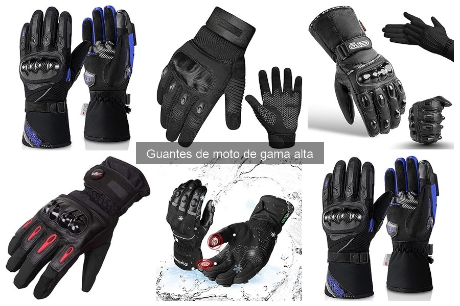 Alternativas a los guantes de moto de gama alta