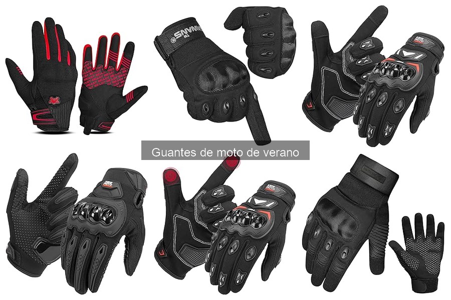 Alternativas a los guantes de moto de verano: descubre opciones