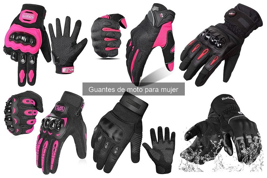 Alternativas a los guantes de moto para mujer: opciones seguras