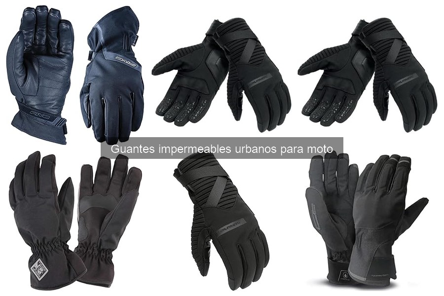 Alternativas a los guantes impermeables para moto