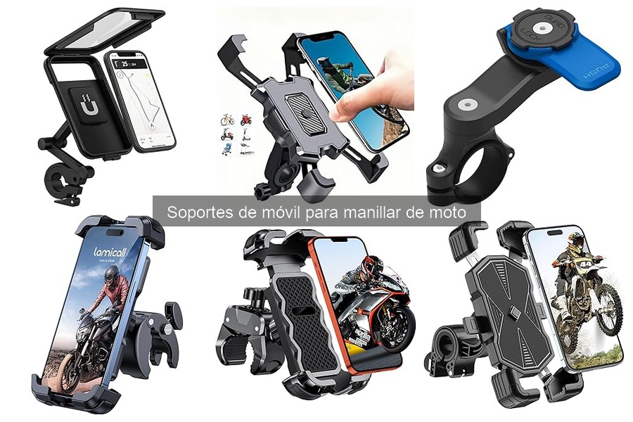 Alternativas a los soportes de móvil para motos