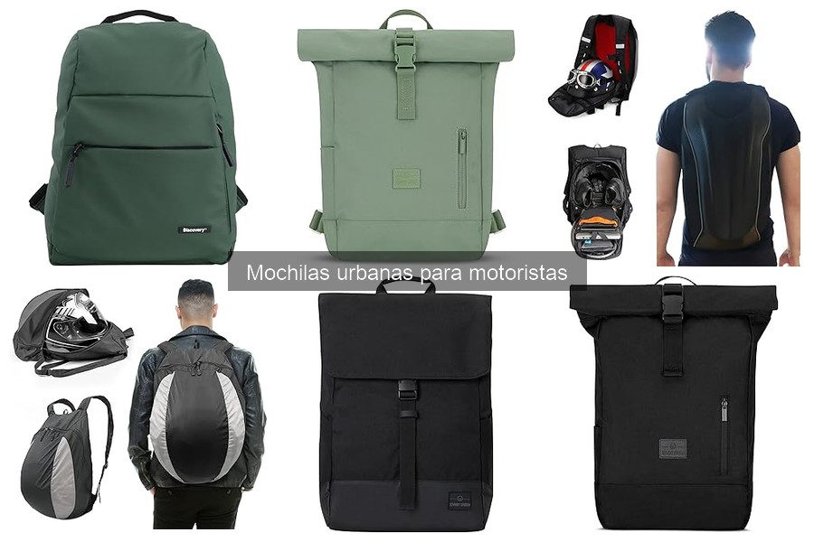 Alternativas a mochilas urbanas para motoristas