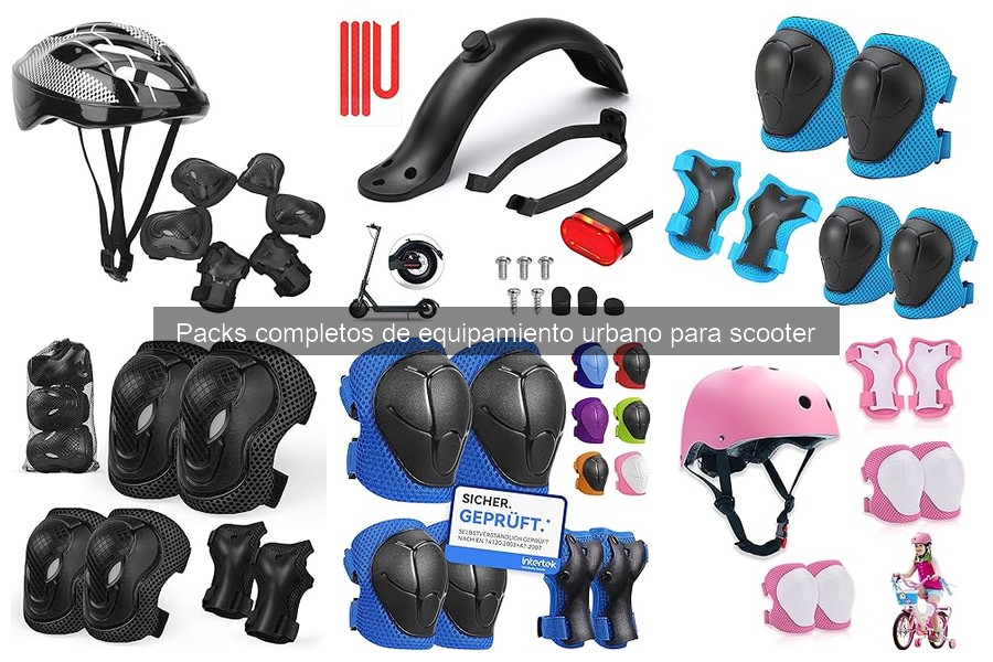 Alternativas a Packs de Equipamiento para Scooter
