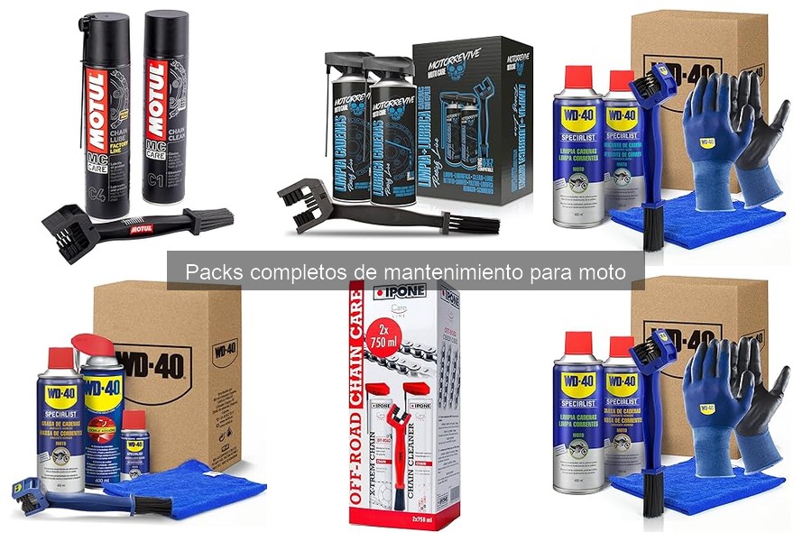 Alternativas a Packs de Mantenimiento para Moto: Mejores Opciones