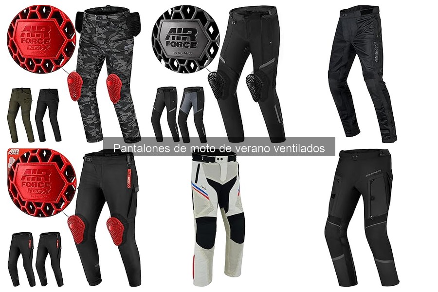 Alternativas a Pantalones de Moto de Verano Ventilados