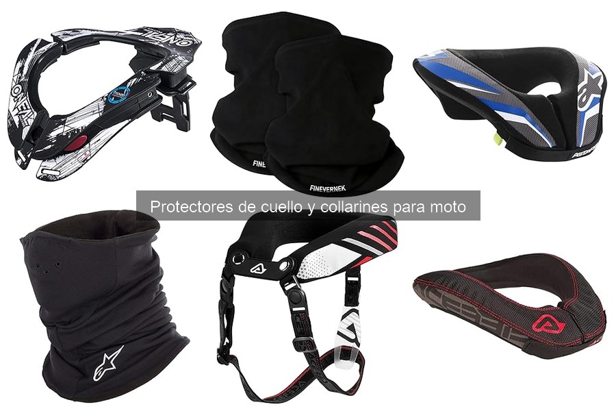 Alternativas a Protectores de Cuello para Motociclistas