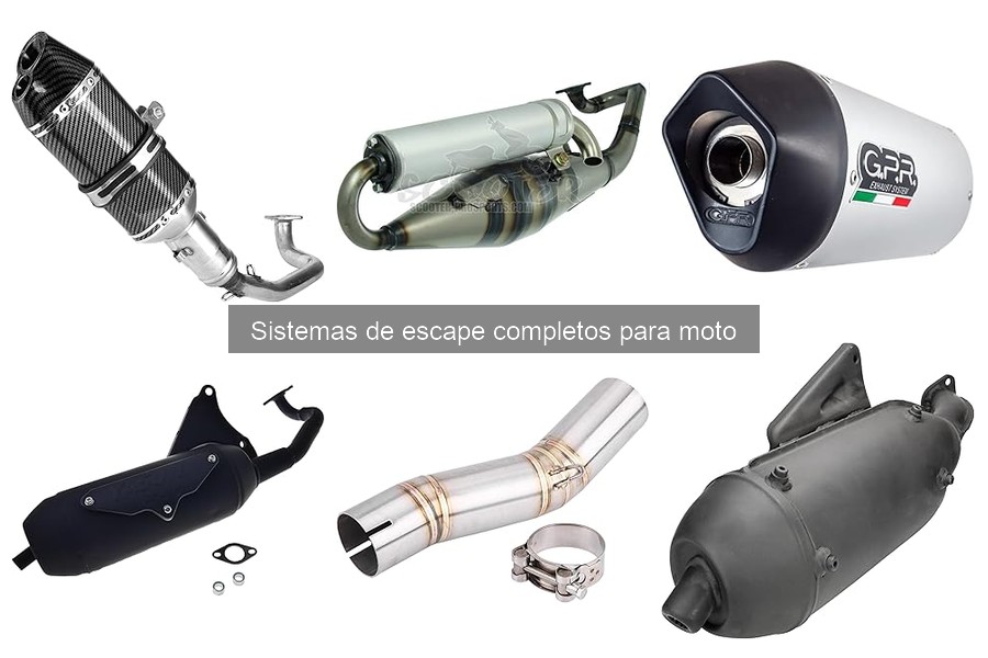 Alternativas a sistemas de escape para mejorar tu moto