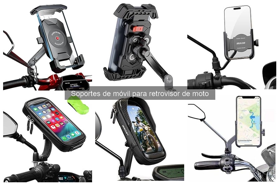 Alternativas a Soportes de Móvil para Retrovisor de Moto