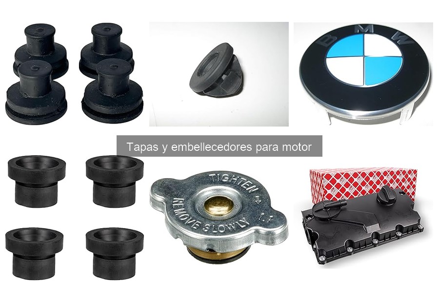 Alternativas a Tapas y Embellecedores para Motor