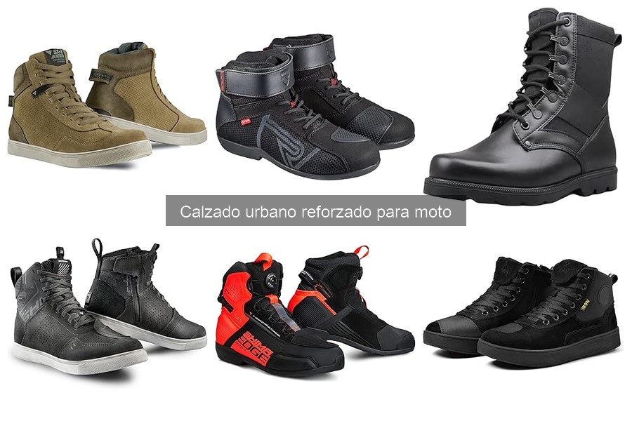 Alternativas al Calzado Urbano Reforzado para Moto