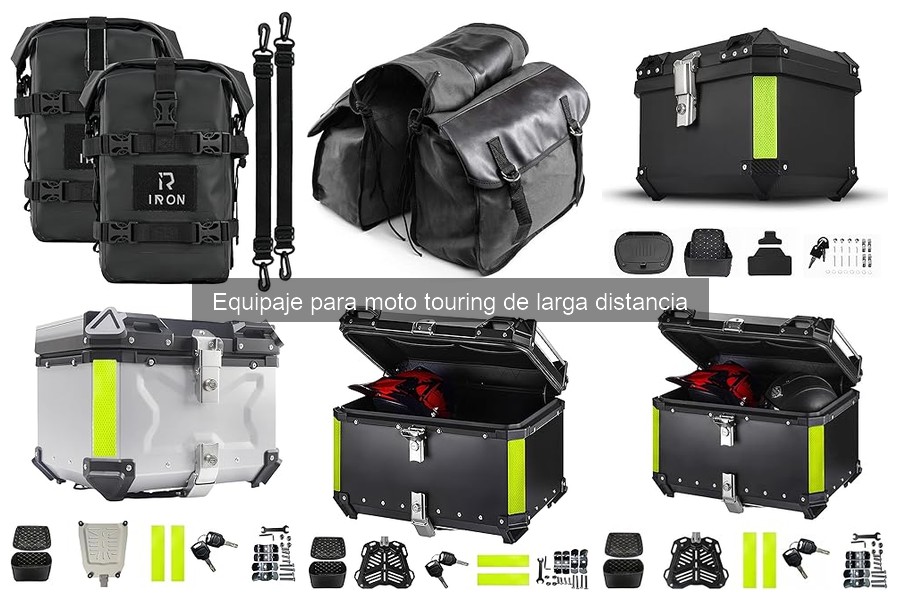 Alternativas al equipaje convencional para moto touring