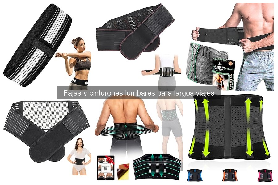 Alternativas efectivas a fajas lumbares para motoristas