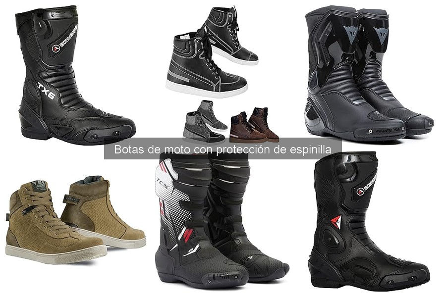 Análisis de precios de botas de moto con protección de espinilla