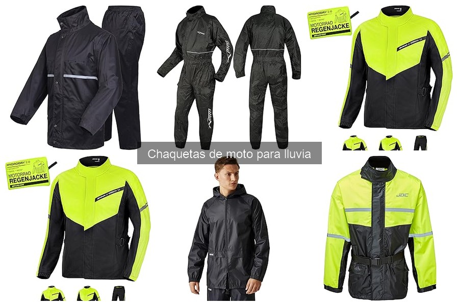 Beneficios de las chaquetas de moto para lluvia