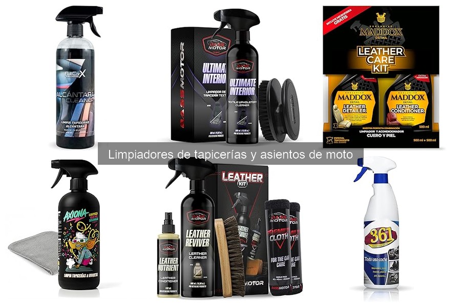 Beneficios de Limpiadores de Tapicerías para Asientos de Moto