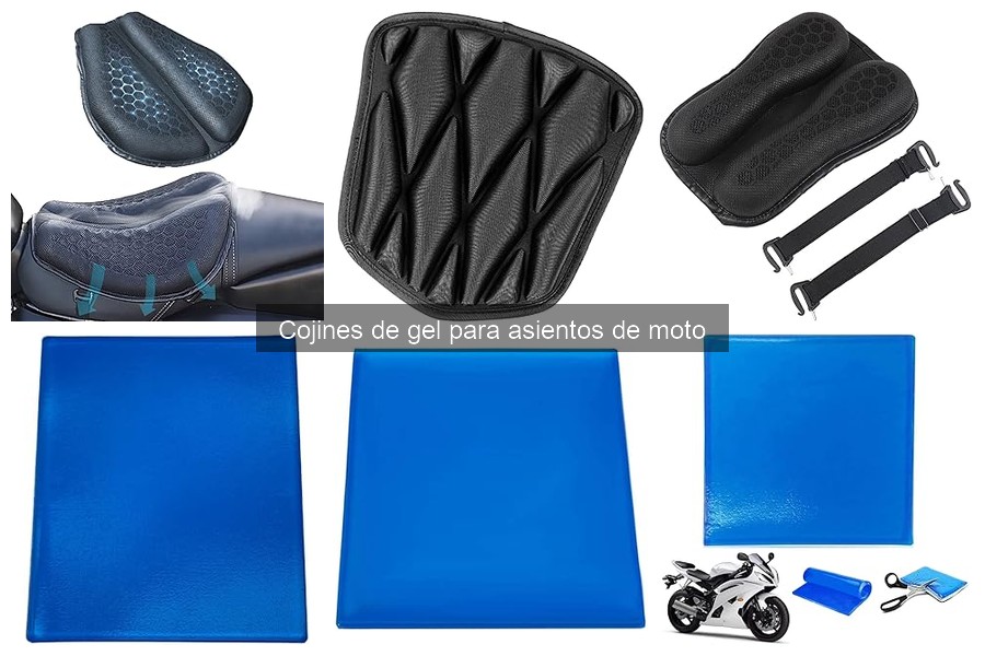 Beneficios de los cojines de gel para viajes largos en moto