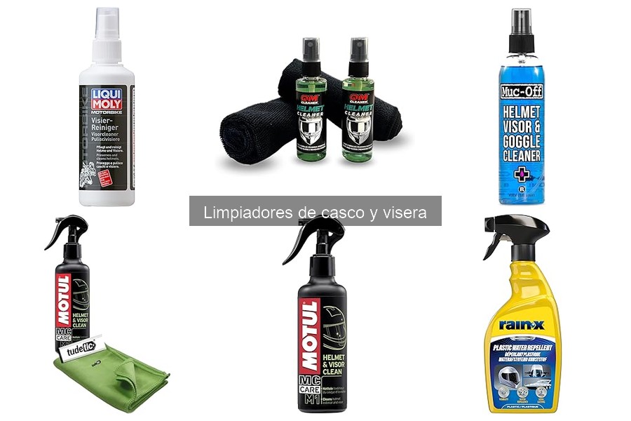Beneficios de utilizar limpiadores específicos para casco