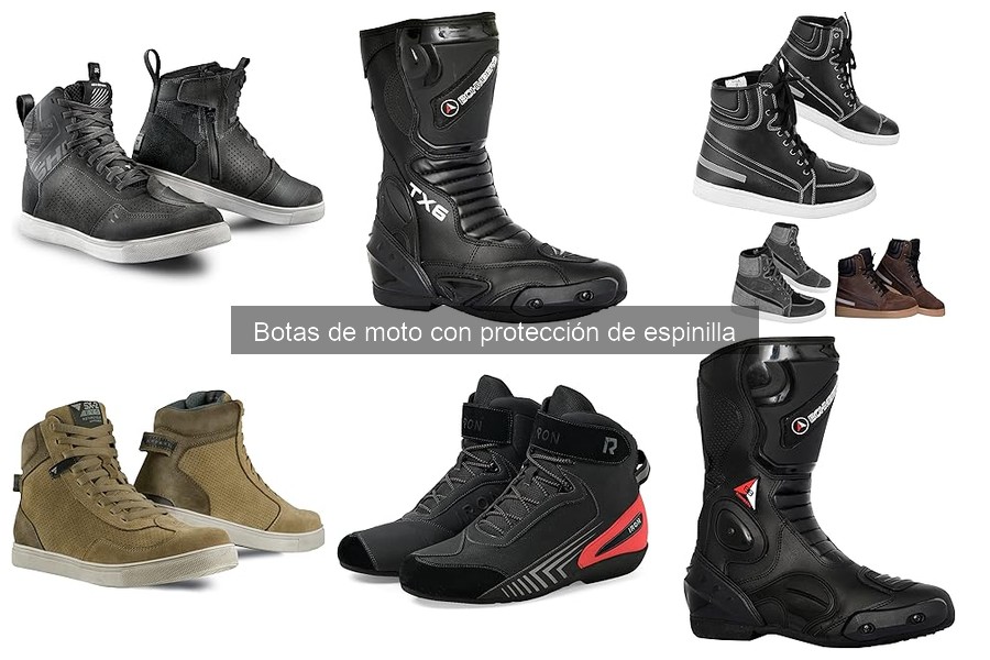 Botas de moto con protección de espinilla: ¿qué son y por qué usarlas?
