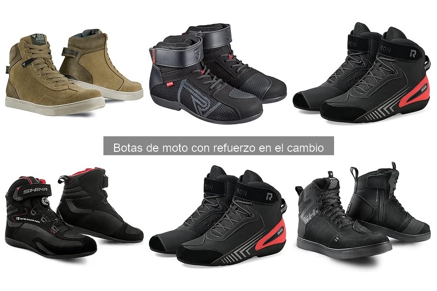 Botas de Moto con Refuerzo en el Cambio: Beneficios y Características