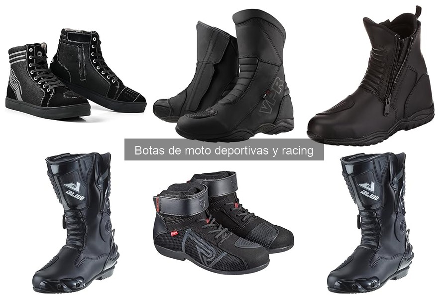 Botas de moto deportivas y racing: Definición y características